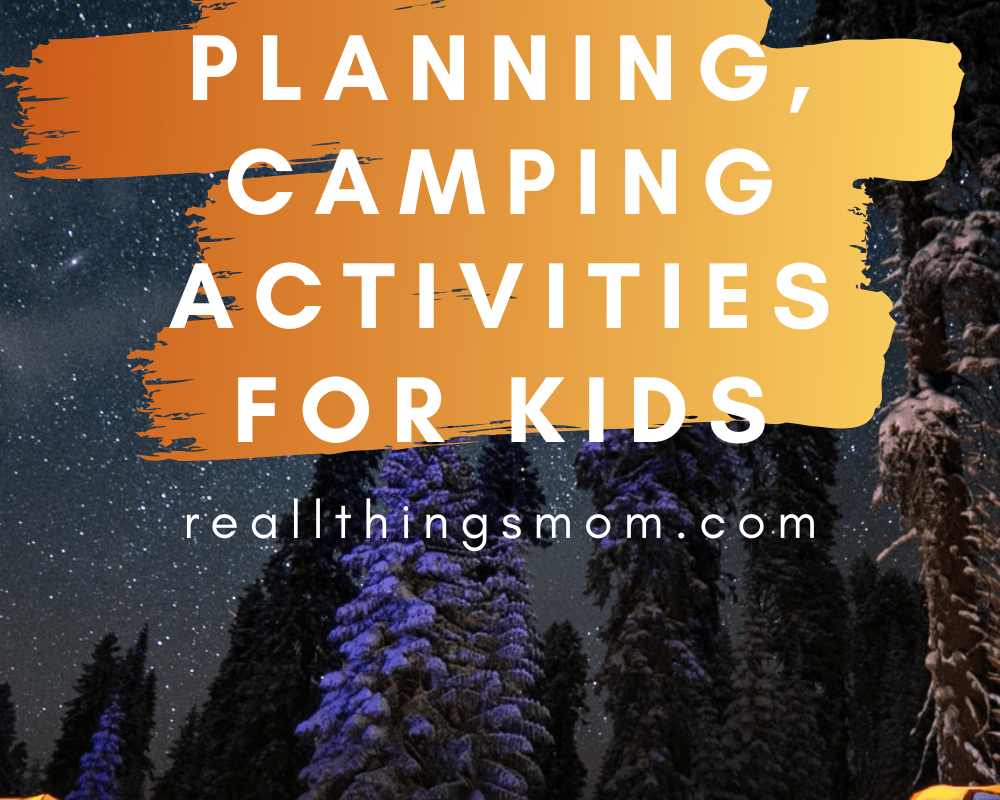 Five Fun Camping Activities For Kids