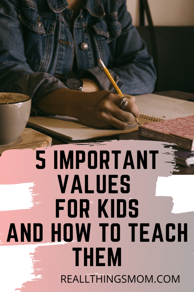 important values for kids