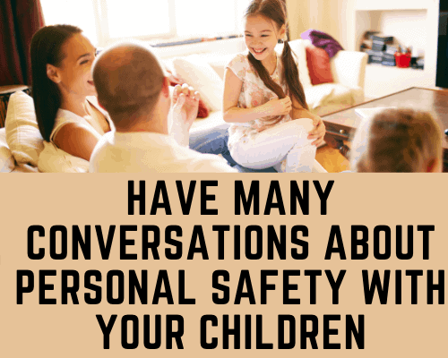 Teach your kids about personal safety