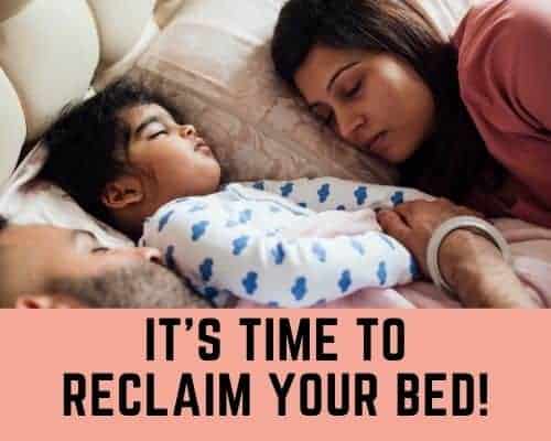 How to get your toddler out of your bed