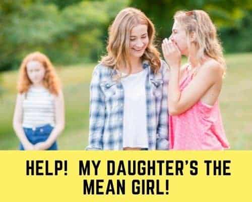 Help!  My daughter is a mean girl!