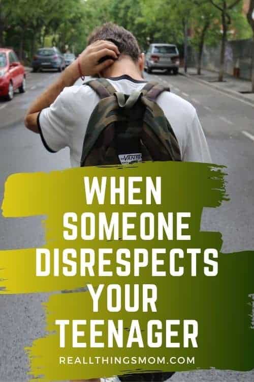 What to do when someone disrespects your kid!